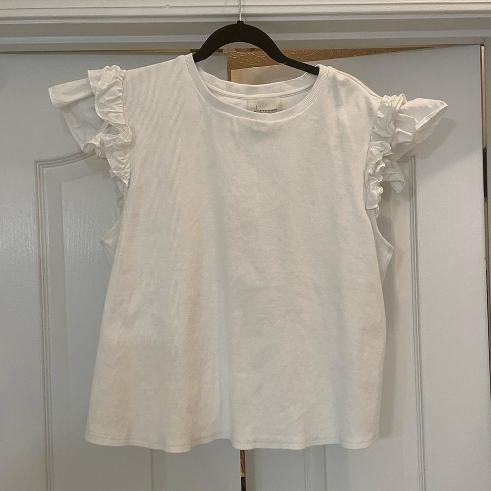 Anthropologie Plus Size Flutter Sleeve - Size 2x - image 1